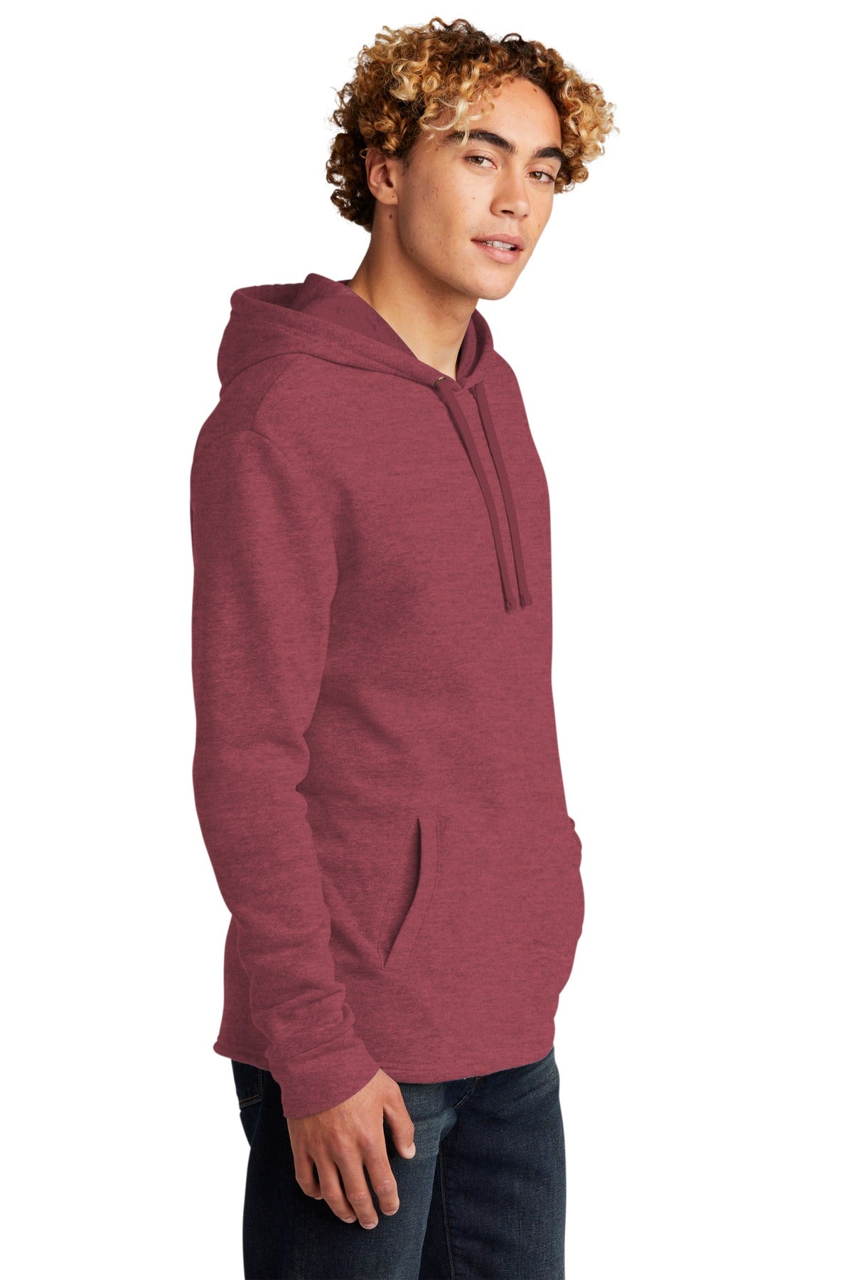 HtCardinal Next Level Apparel Adult Malibu Pullover Hoodie. NL9300