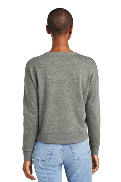 HtdChar District Women's Perfect Tri Fleece V-Neck Sweatshirt DT1312