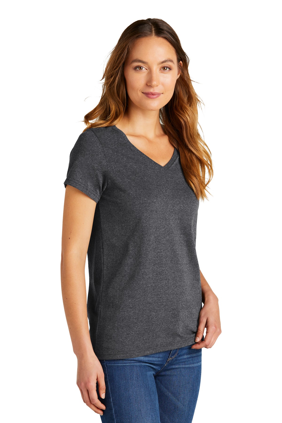 HtdChar District Women's The Concert Tee V-Neck DT5002