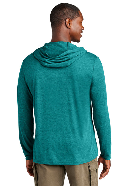 HtdTeal District Perfect Tri Long Sleeve Hoodie. DM139