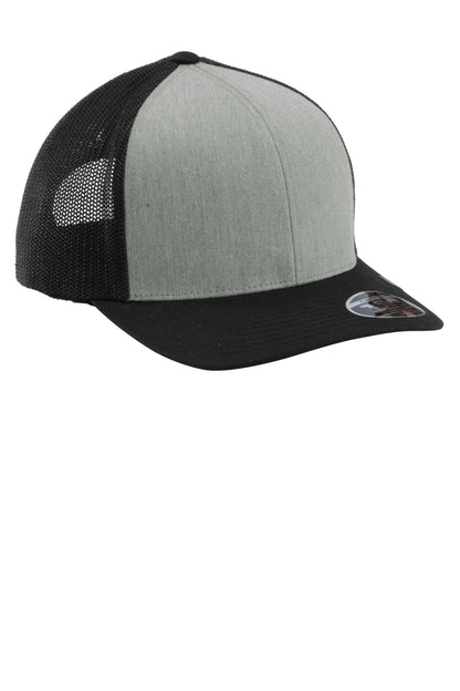 HtGrey/Blk TravisMathew Cruz Colorblock Trucker Cap TM1MY390