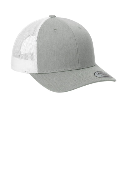HtGy/White Sport-Tek YP Classics Retro Trucker Cap. STC39