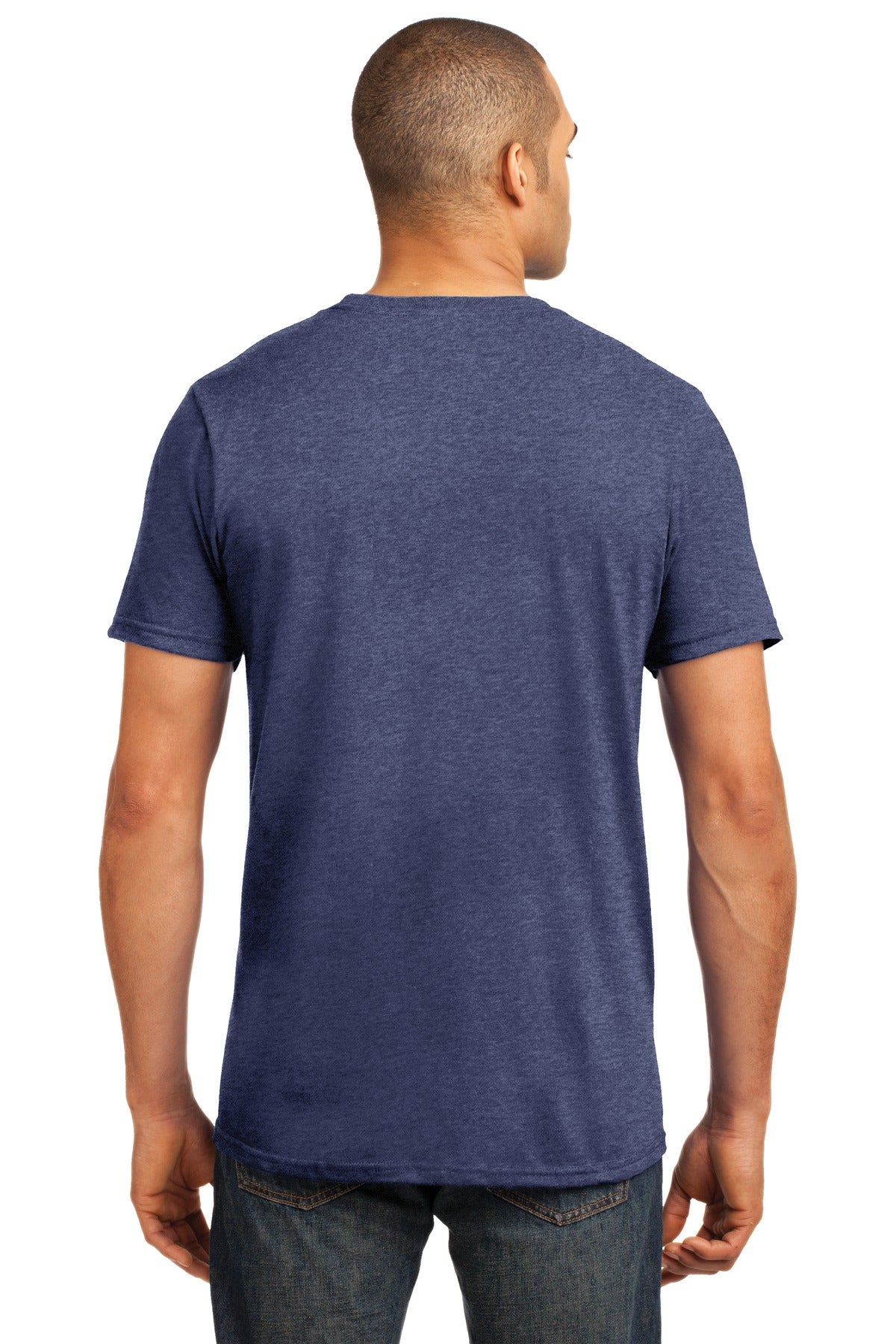 Hthr Blue Gildan 100% Ring Spun Cotton T-Shirt. 980