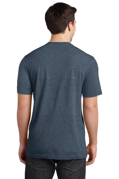Hthr Navy District Very Important Tee with Pocket. DT6000P