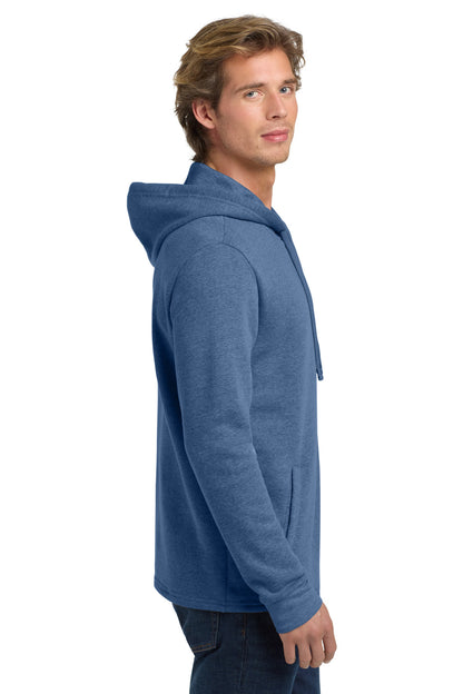HthrBayBlu Next Level Apparel Adult Malibu Pullover Hoodie. NL9300