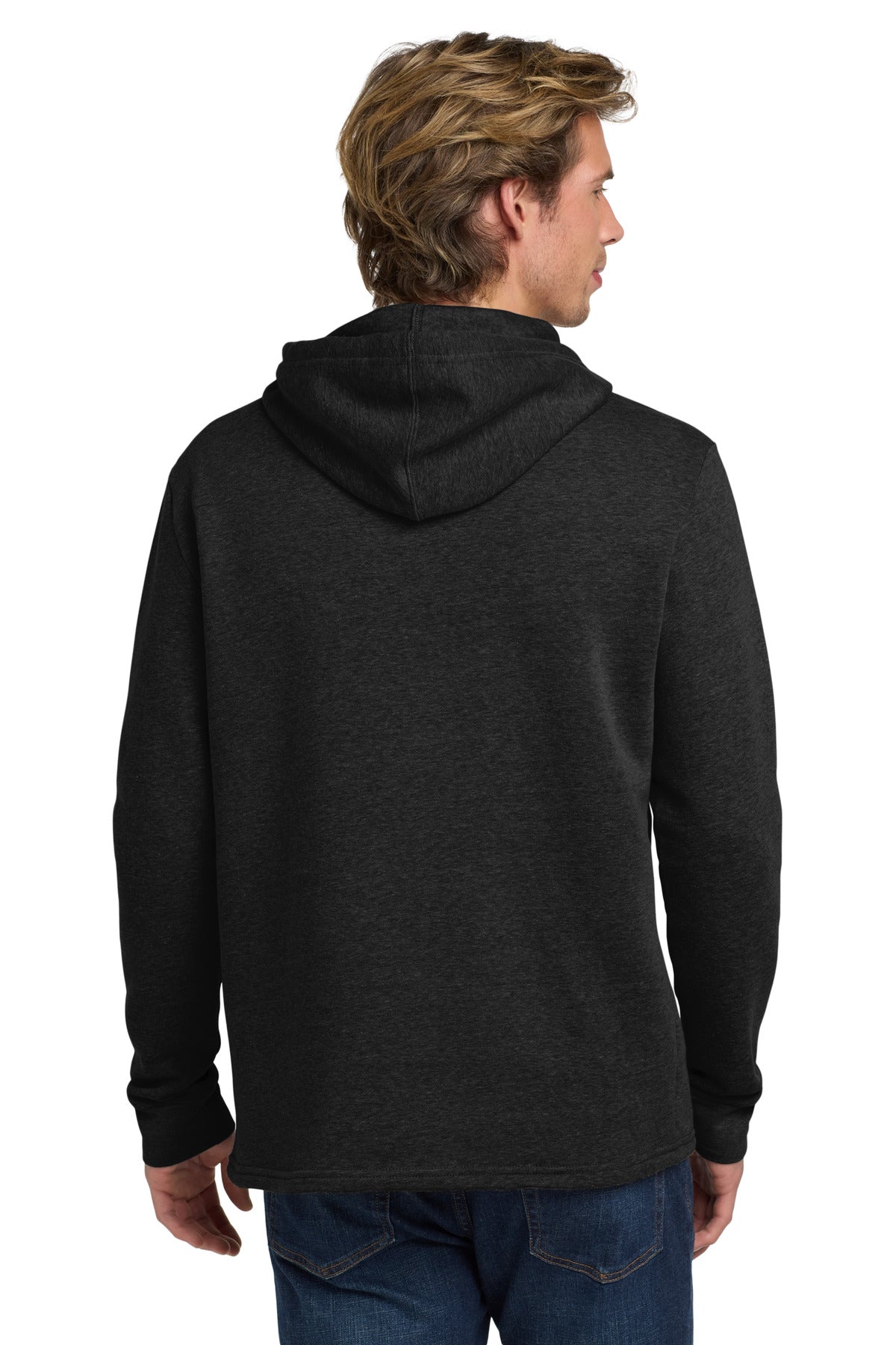HthrBlack Next Level Apparel Adult Malibu Pullover Hoodie. NL9300