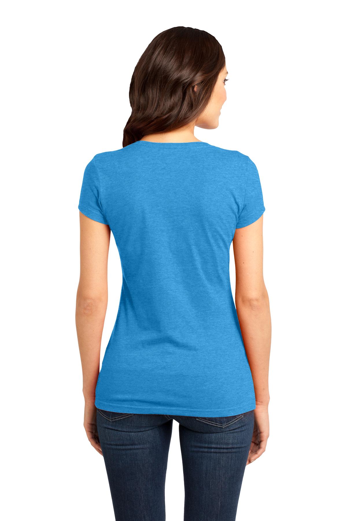 Hthrd Brt Turq District Women's Fitted Very Important Tee . DT6001