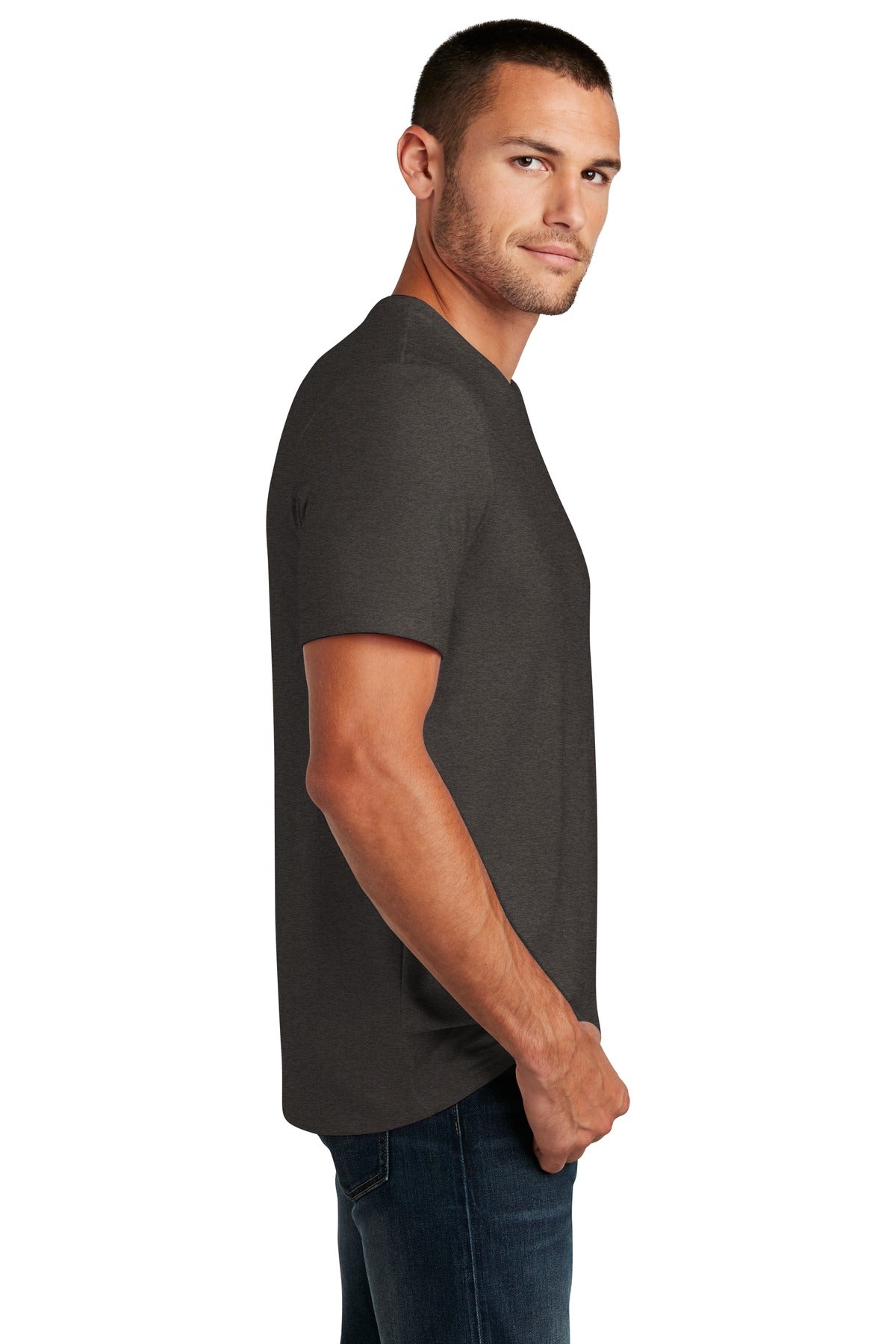 Hthrd Charcoal District Flex Tee DT7500