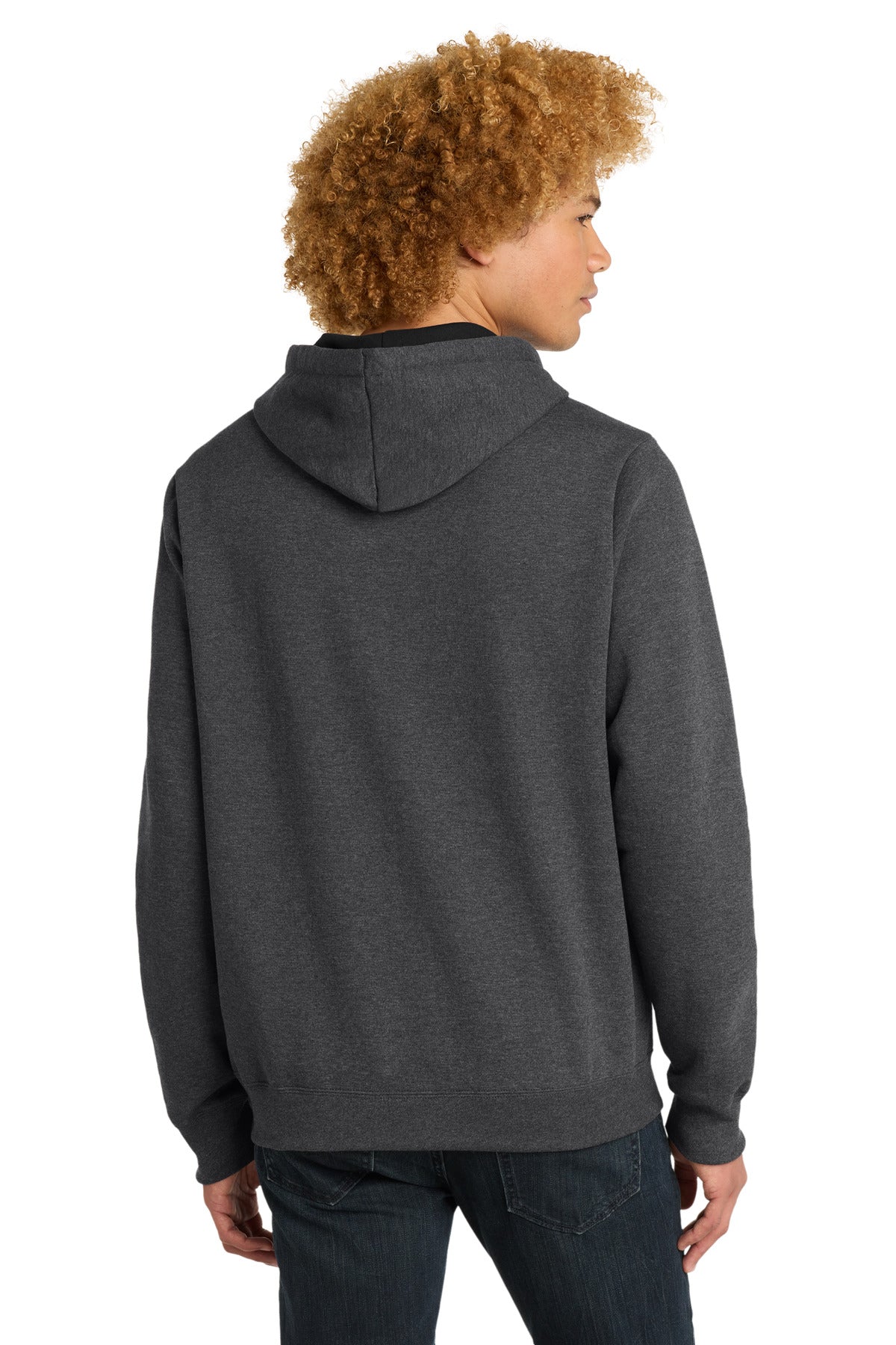 Hthrd Charcoal District The Concert Fleece Hoodie. DT810