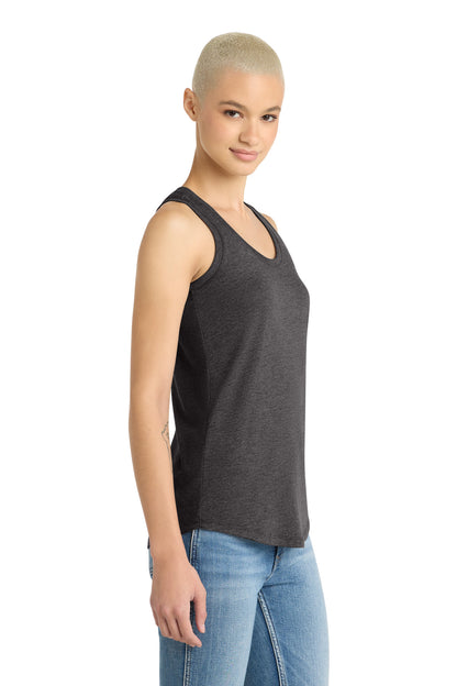 Hthrd Charcoal District Women's Perfect Tri Racerback Tank. DM138L