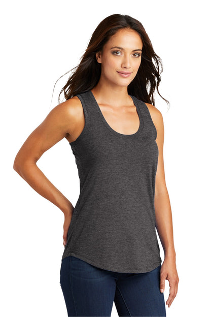 Hthrd Charcoal District Women's Perfect Tri Racerback Tank. DM138L