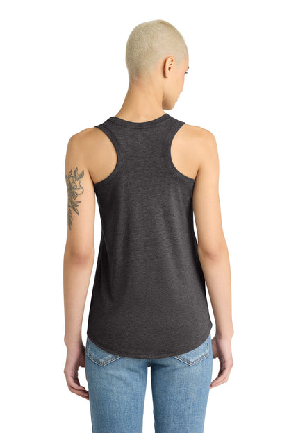 Hthrd Charcoal District Women's Perfect Tri Racerback Tank. DM138L