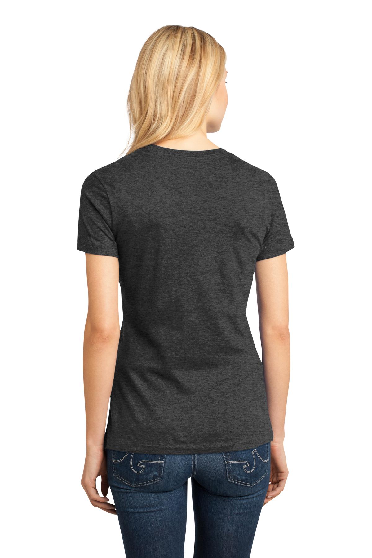 Hthrd Charcoal District Women's Perfect Weight Tee. DM104L