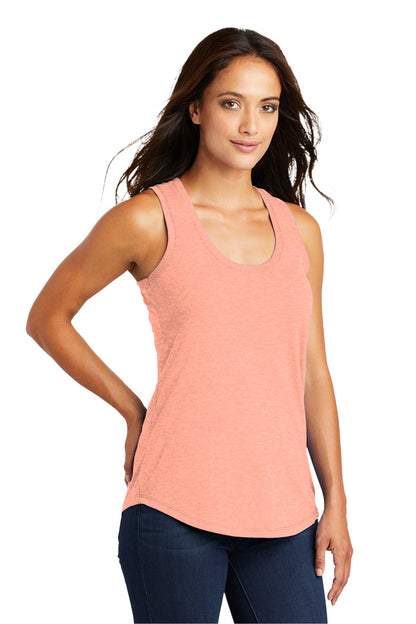 Hthrd Dsty Pch District Women's Perfect Tri Racerback Tank. DM138L