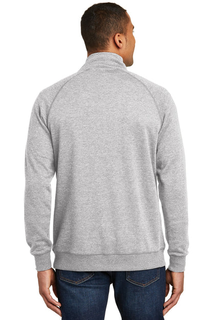 Hthrd Grey District Lightweight Fleece 1/4-Zip. DM392
