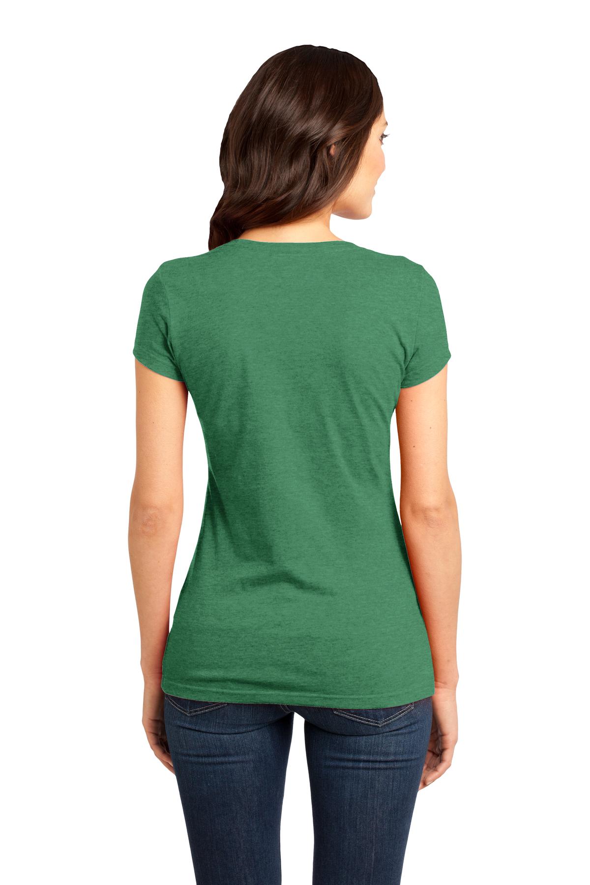 Hthrd Kelly Gn District Women's Fitted Very Important Tee . DT6001