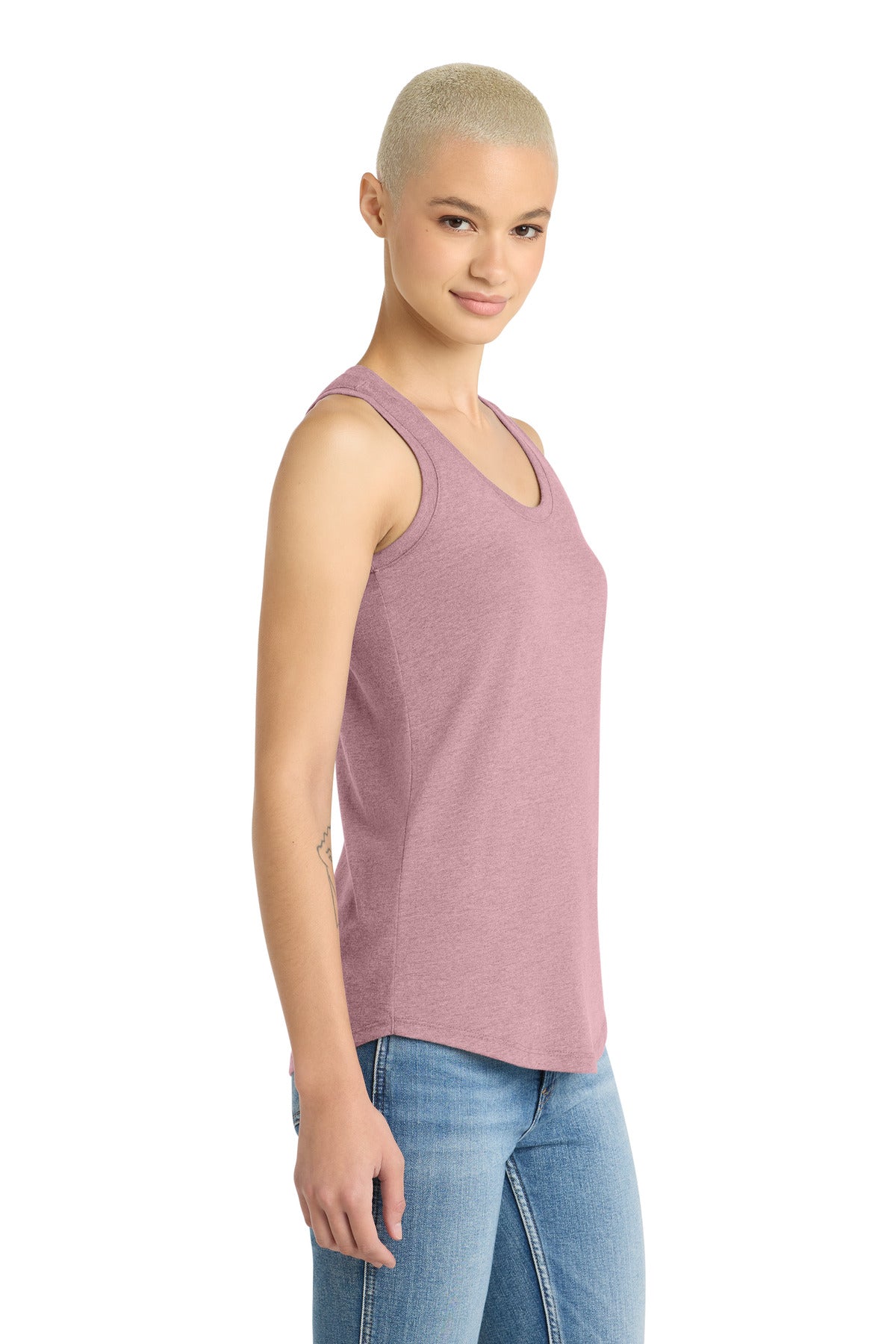 Hthrd Lavender District Women's Perfect Tri Racerback Tank. DM138L