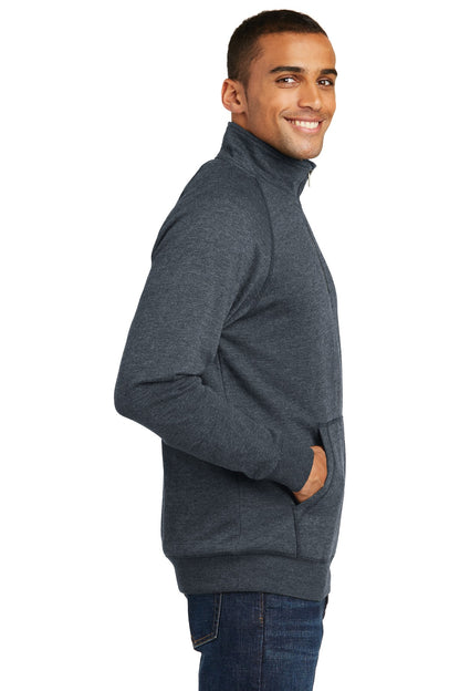 Hthrd Navy District Lightweight Fleece 1/4-Zip. DM392