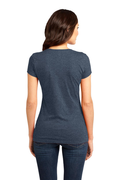Hthrd Navy District Women's Fitted Very Important Tee . DT6001