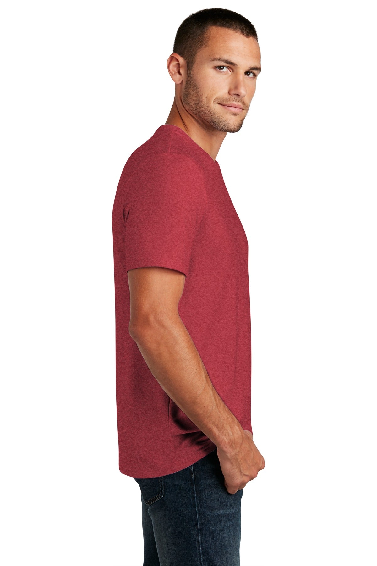 Hthrd Red District Flex Tee DT7500