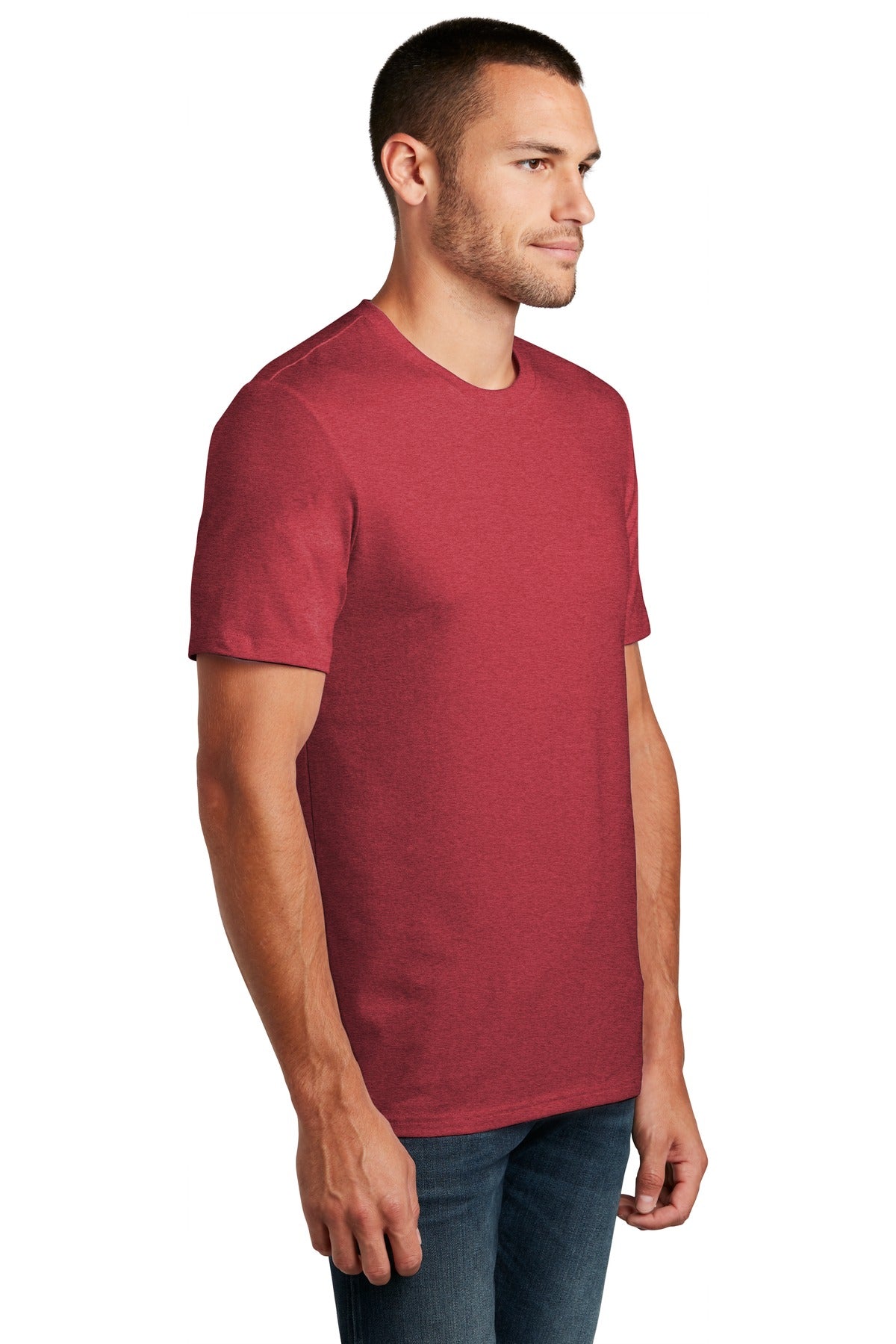 Hthrd Red District Flex Tee DT7500