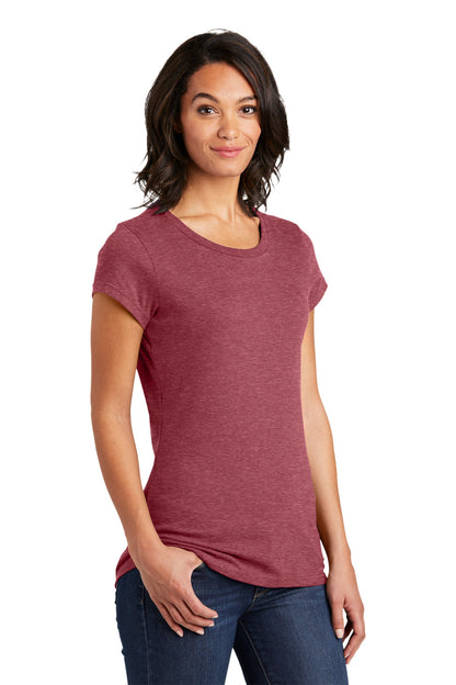 Hthrd Red District Women's Fitted Very Important Tee . DT6001