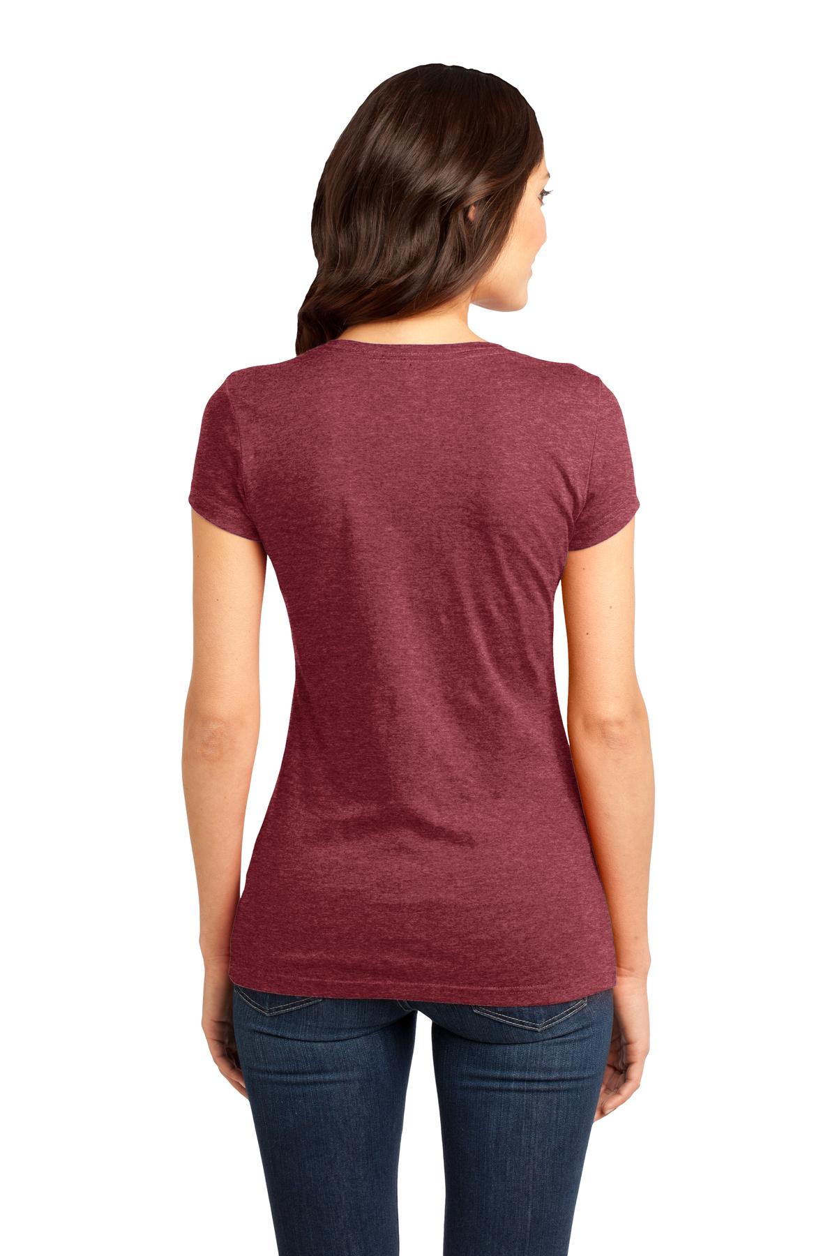 Hthrd Red District Women's Fitted Very Important Tee . DT6001