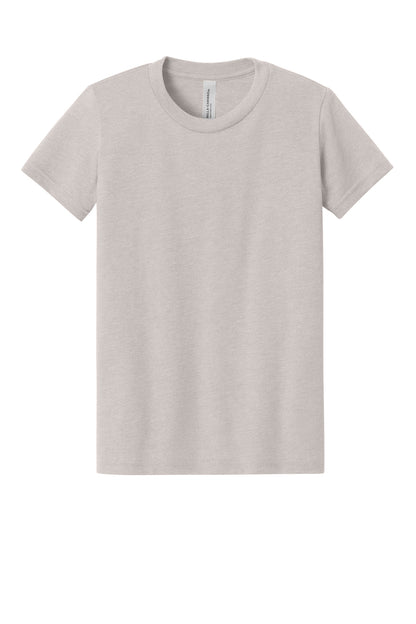 HthrDust BELLA+CANVAS Youth Heather CVC Tee BC3001YCVC