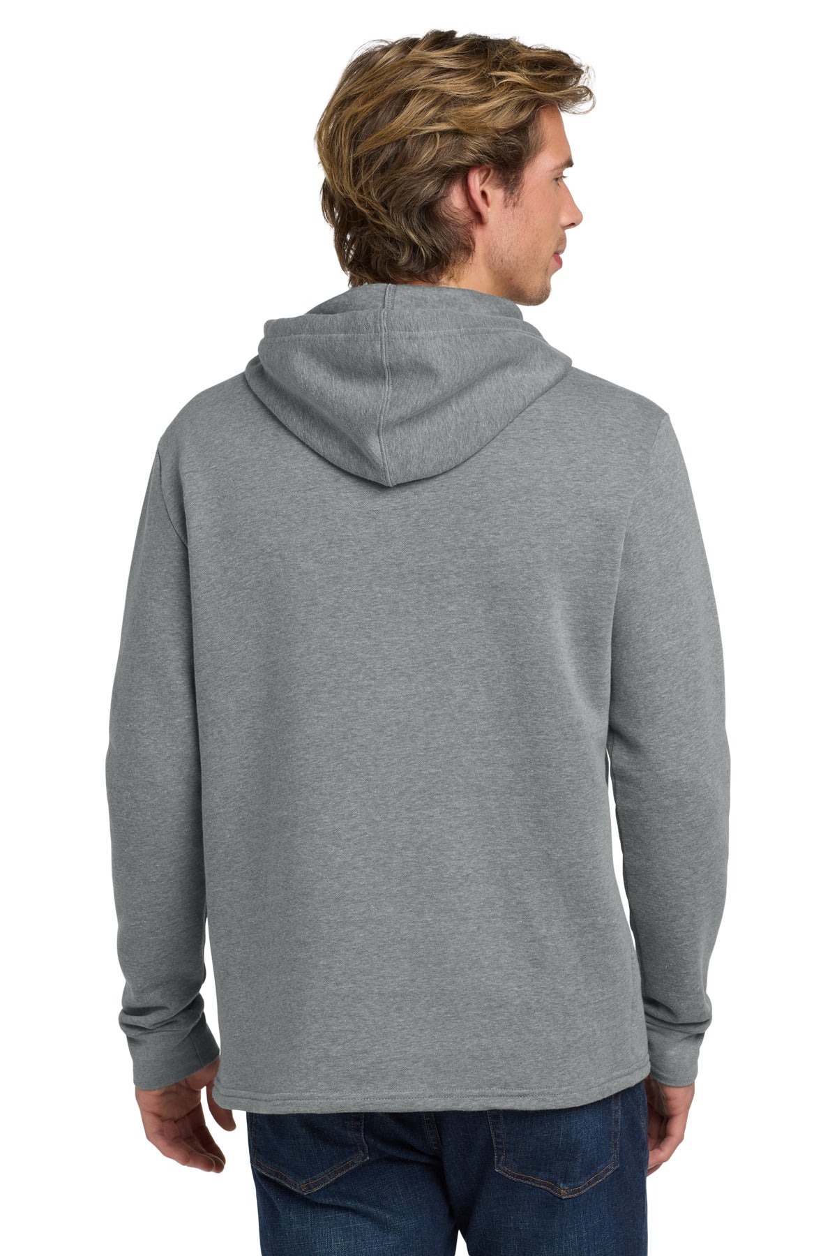 HthrGray Next Level Apparel Adult Malibu Pullover Hoodie. NL9300