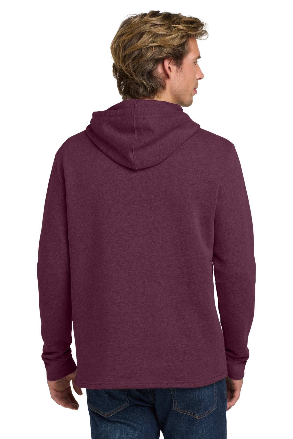 HthrMaroon Next Level Apparel Adult Malibu Pullover Hoodie. NL9300