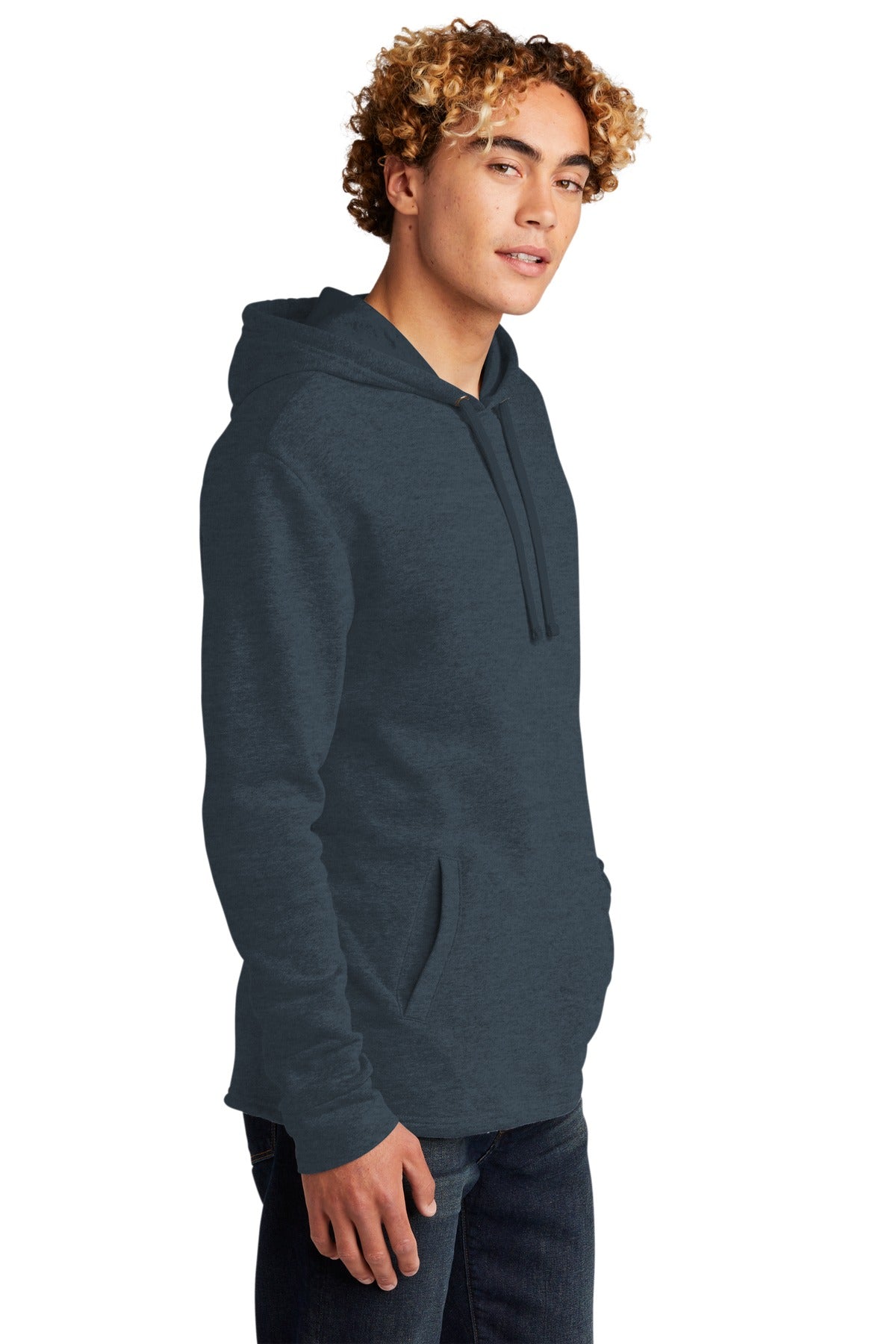 HtMdntNavy Next Level Apparel Adult Malibu Pullover Hoodie. NL9300