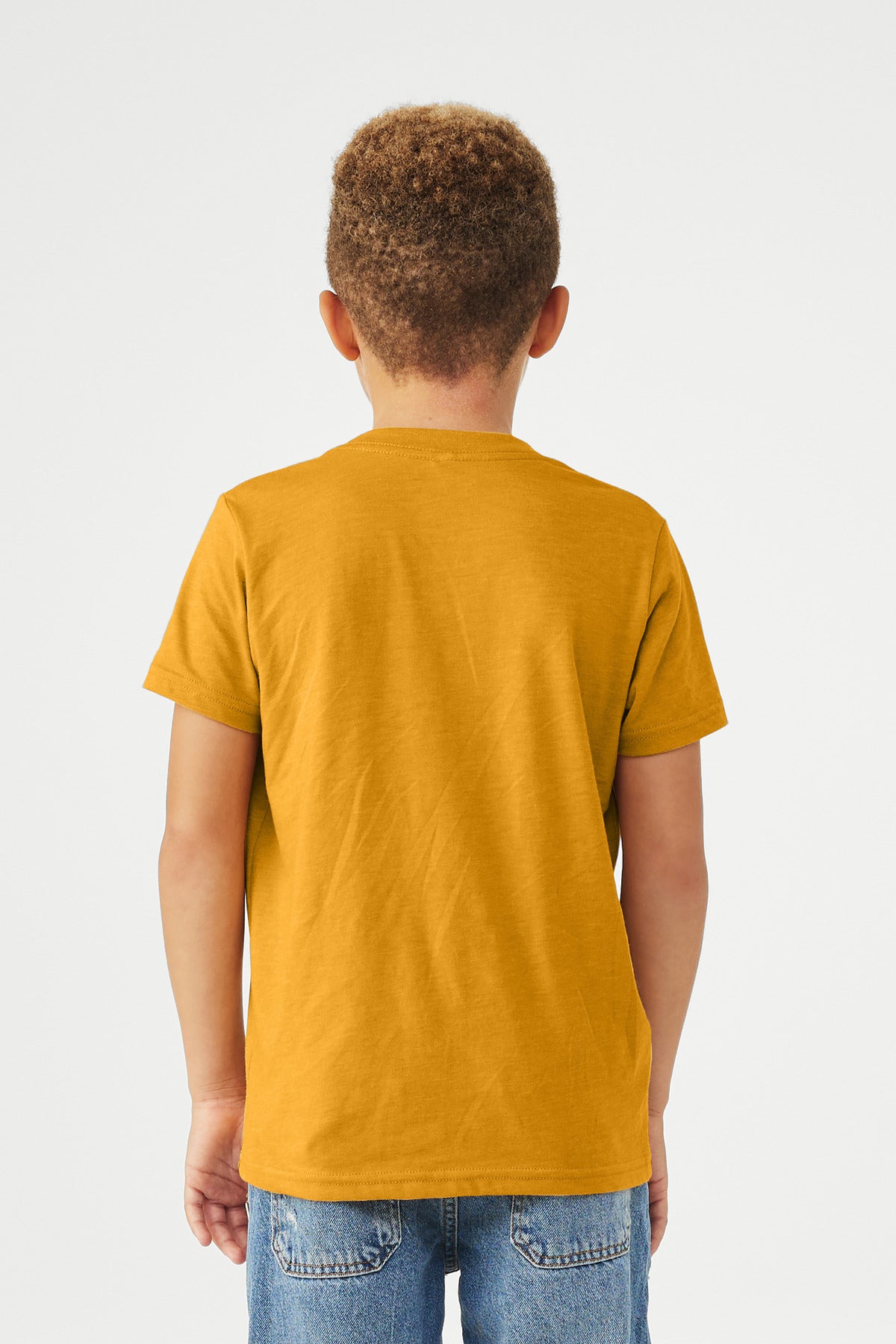 HtMustard BELLA+CANVAS Youth Heather CVC Tee BC3001YCVC