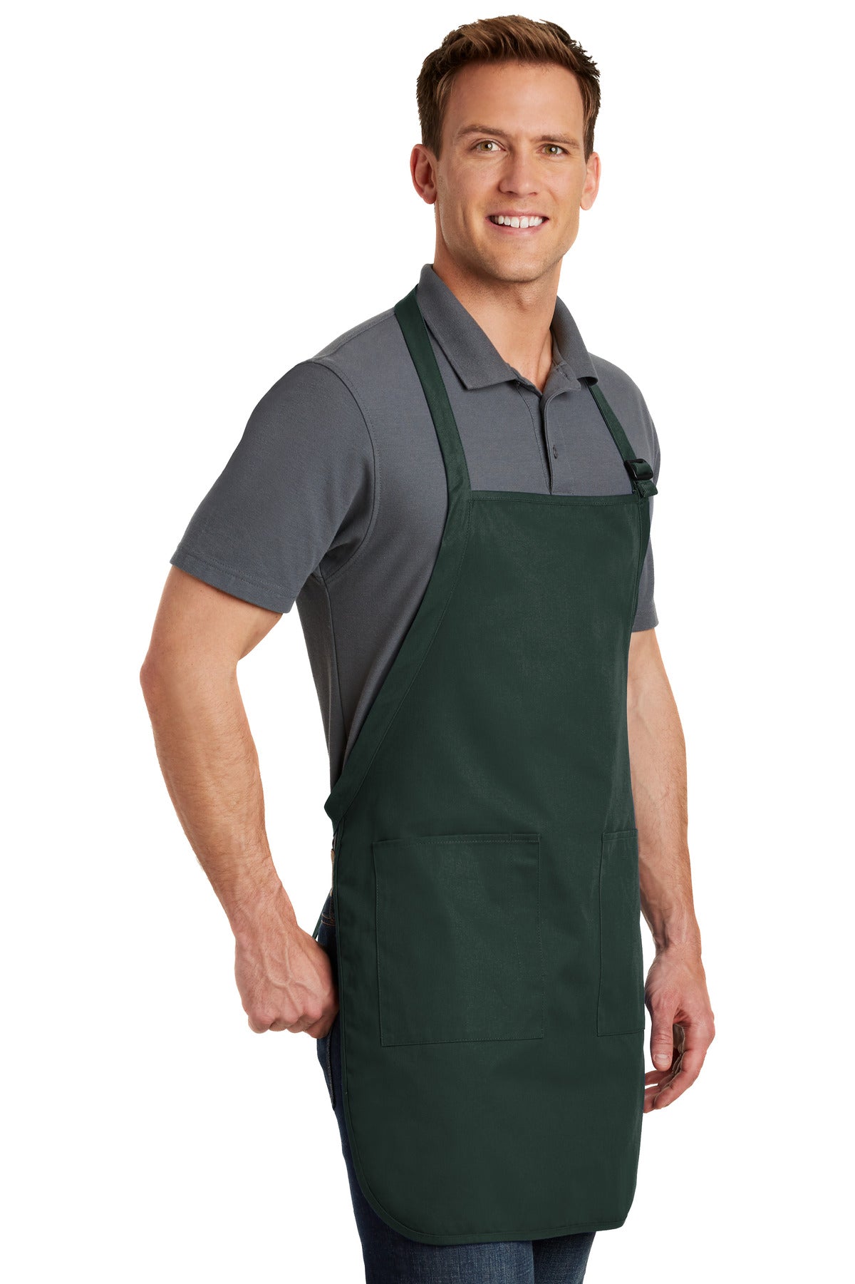 Hunter Port Authority Full-Length Apron with Pockets. A500