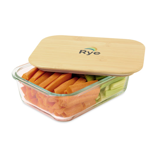 Bamboo 4 Cup Bamboo Storage Container
