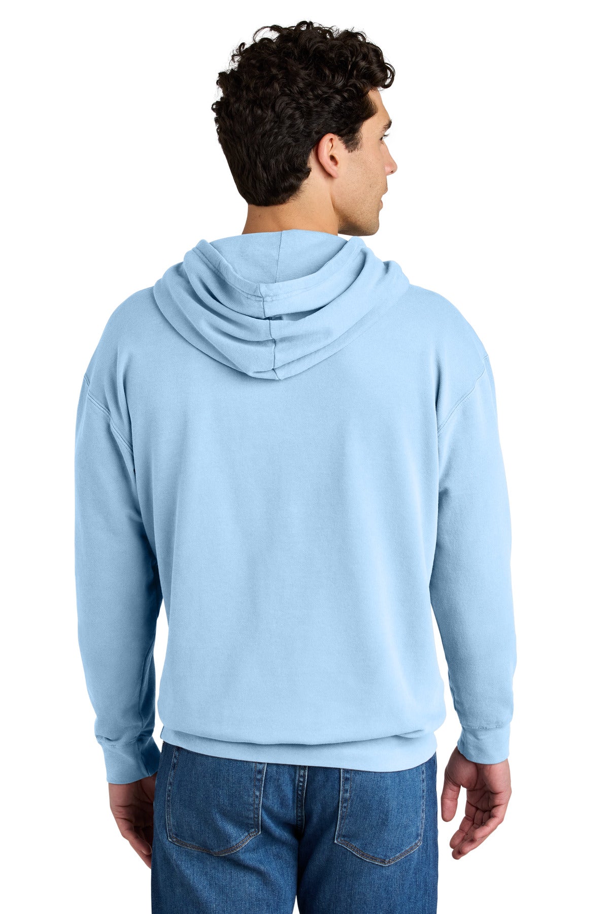 Hydrangea Comfort Colors Lightweight Hooded Sweatshirt 1467