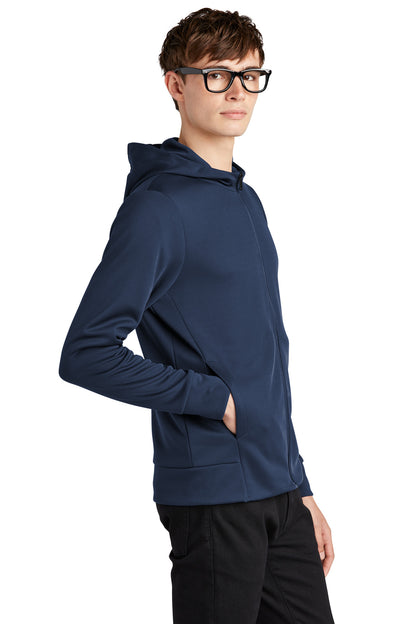 InsBlue Mercer+Mettle Double-Knit Full-Zip Hoodie MM3002