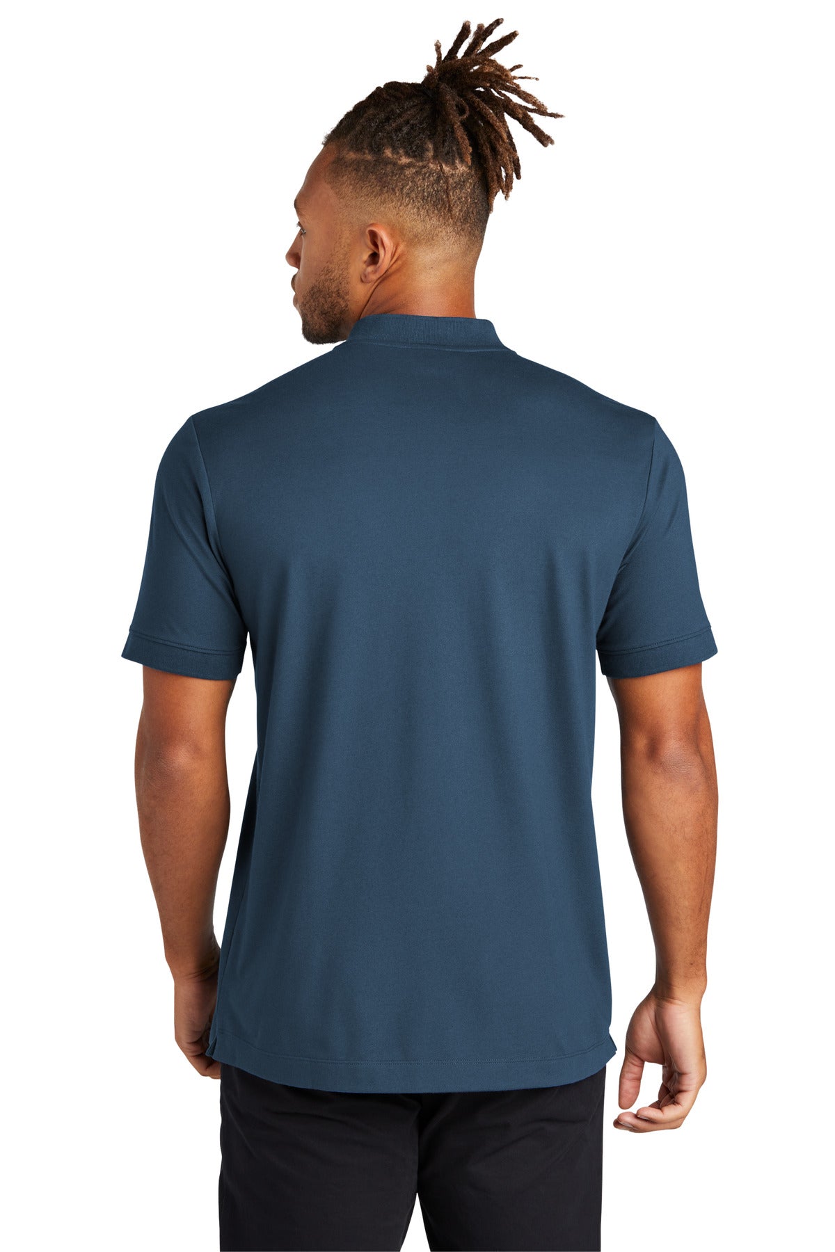 InsBlue Mercer+Mettle Stretch Pique Henley MM1008