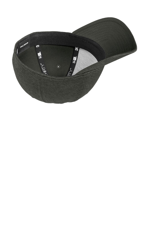 Inside View of Black Shad Hth New Era Shadow Stretch Heather Cap. NE703