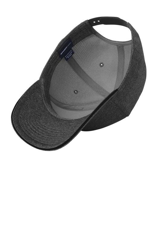 Inside View of Graph He/Black Sport-Tek Contender Snapback Cap. STC44