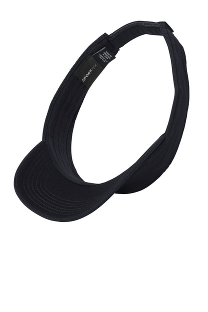 Inside View of Graphite Sport-Tek Action Visor. STC51