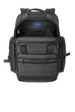 Inside View of HthrGrey Brooks Brothers Grant Backpack BB18820