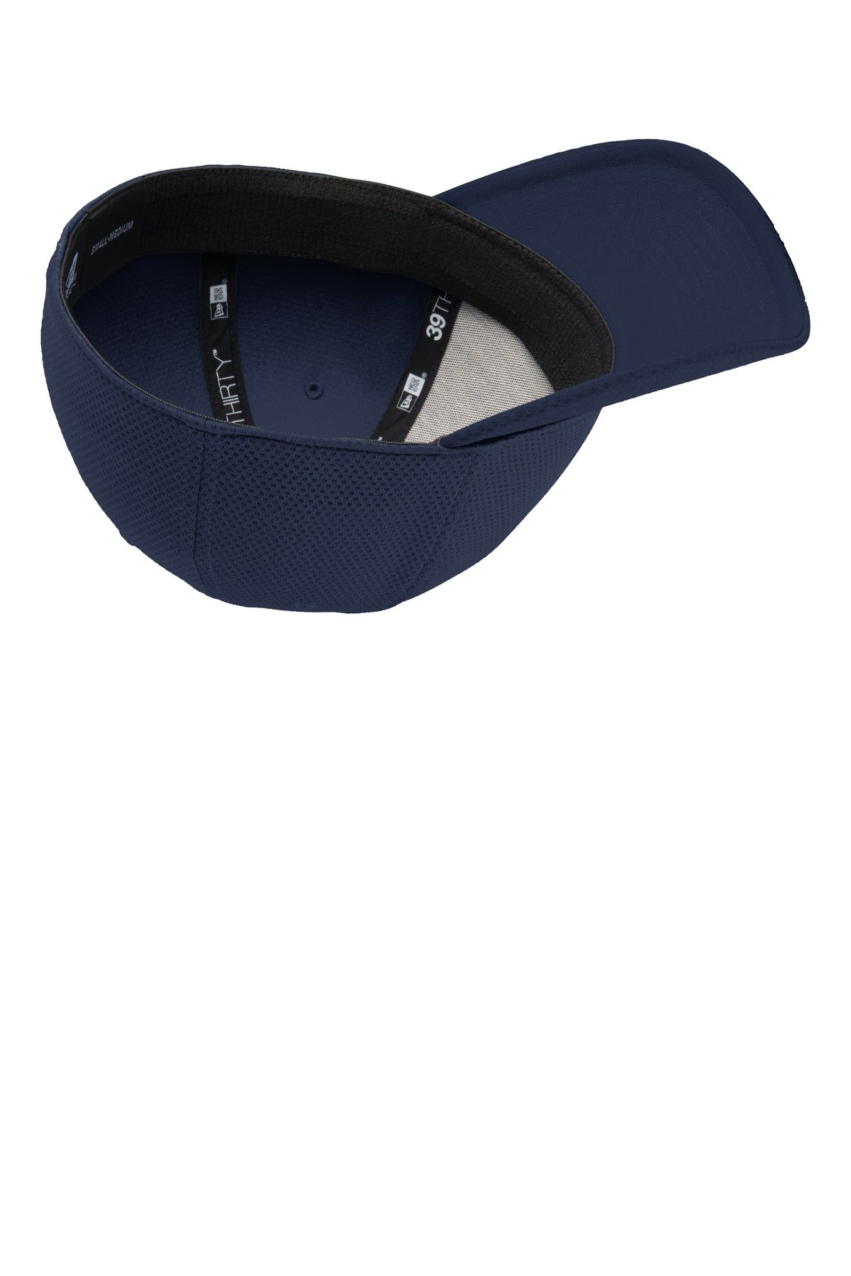 Inside View of League Navy New Era Tech Mesh Cap. NE1090