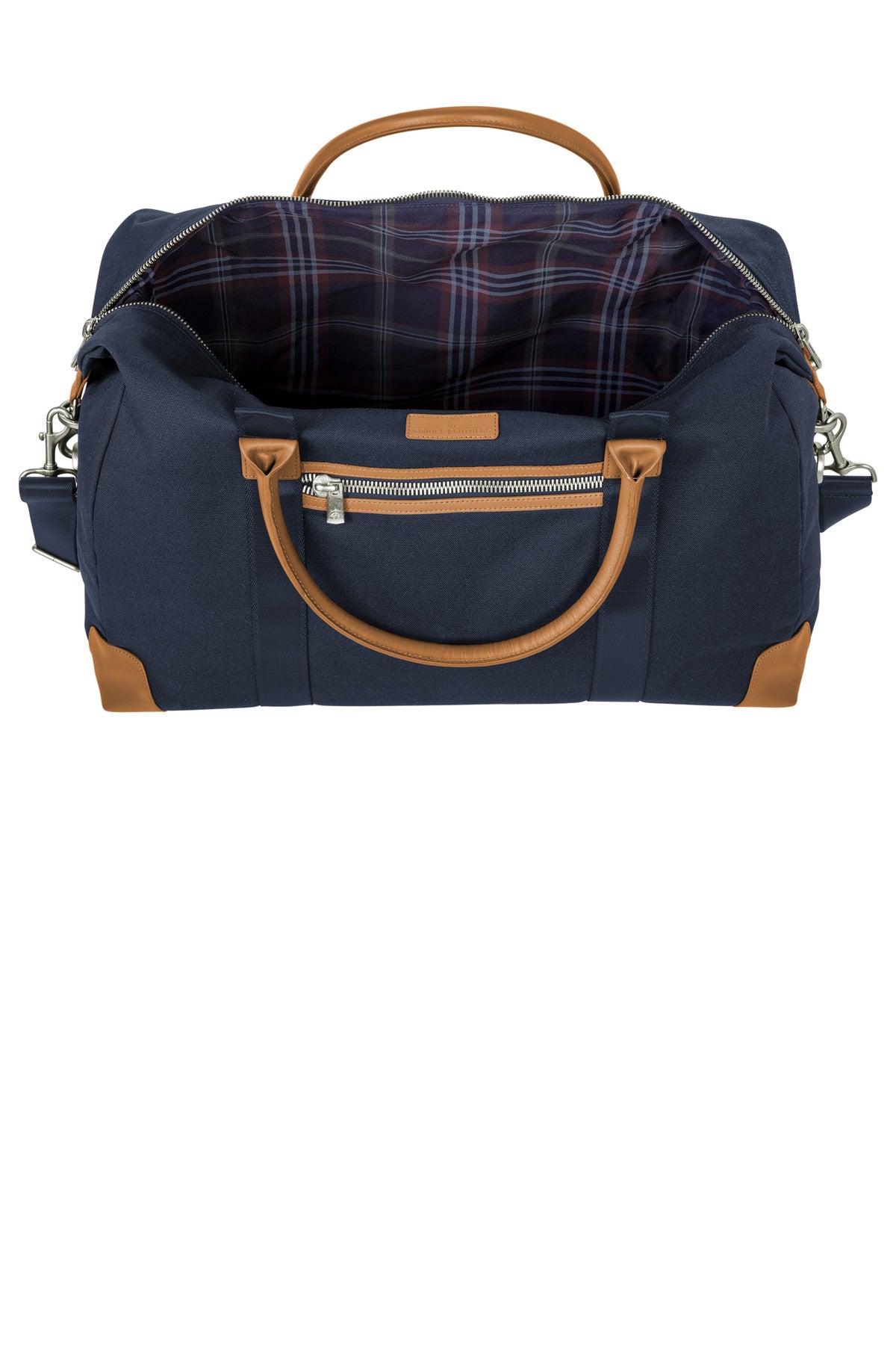 Inside View of NavyBlazer Brooks Brothers Wells Duffel BB18880