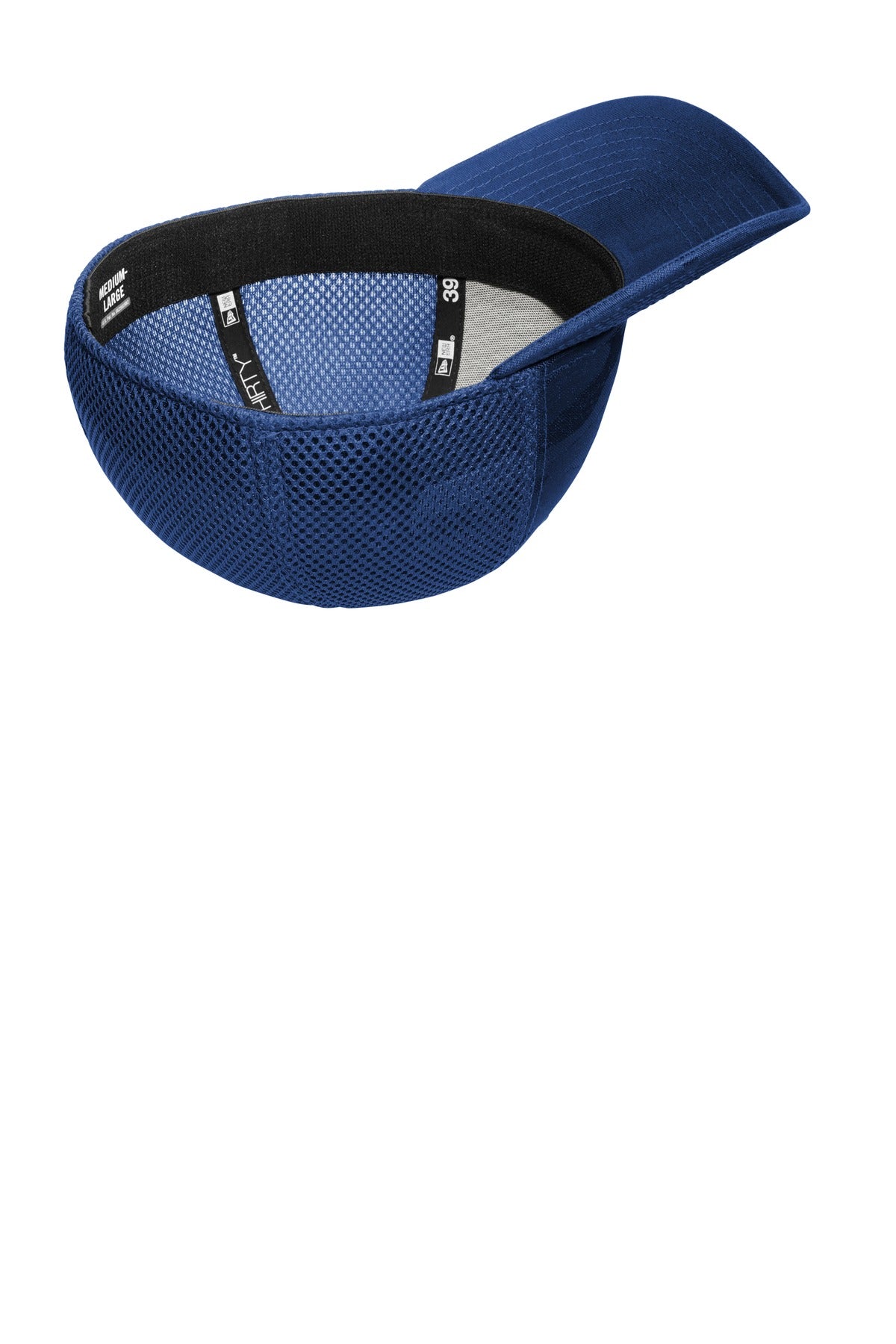 Inside View of Royal Camo New Era Tonal Camo Stretch Tech Mesh Cap NE1091