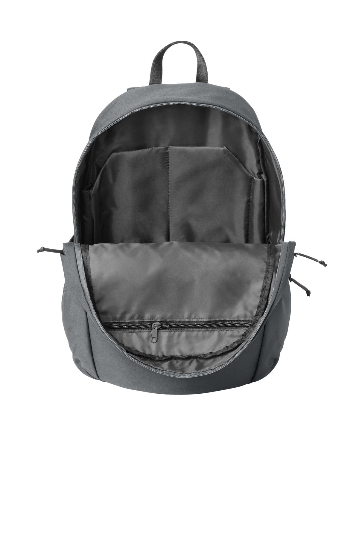 Inside View of StormGrey Mercer+Mettle Claremont Backpack MMB210