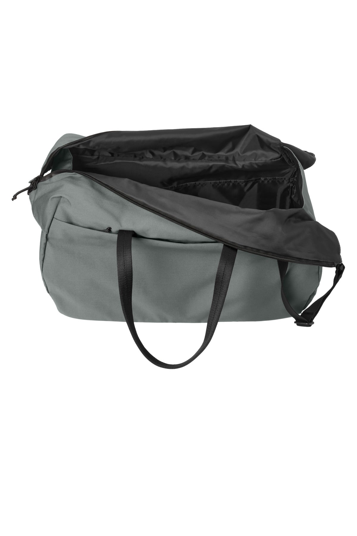 Inside View of StormGrey Mercer+Mettle Claremont Duffel MMB810