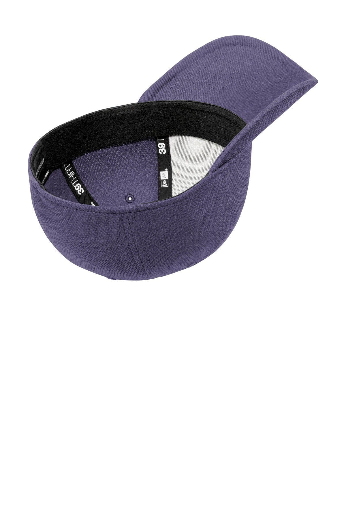 Inside View of True Navy New Era Diamond Era Stretch Cap. NE1121