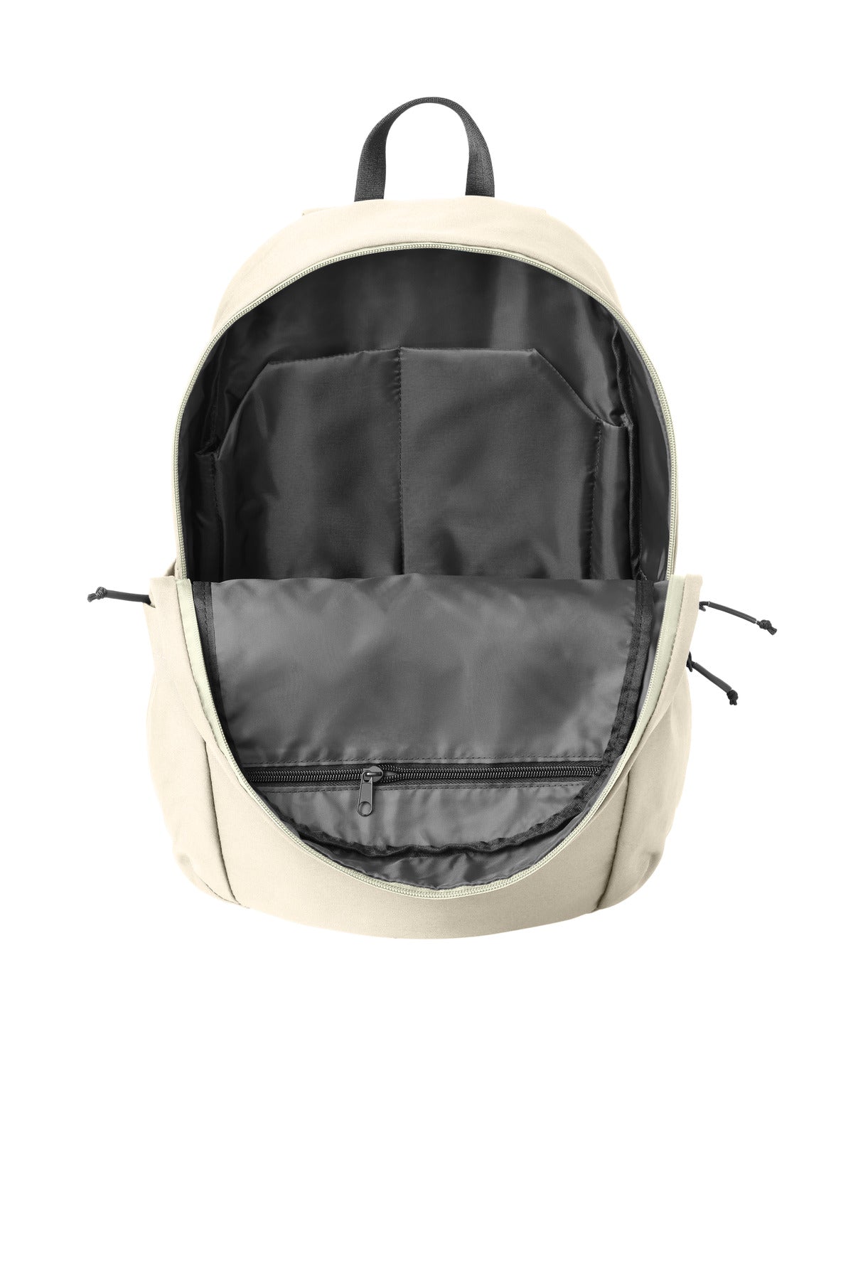 Inside View of WarmQuartz Mercer+Mettle Claremont Backpack MMB210