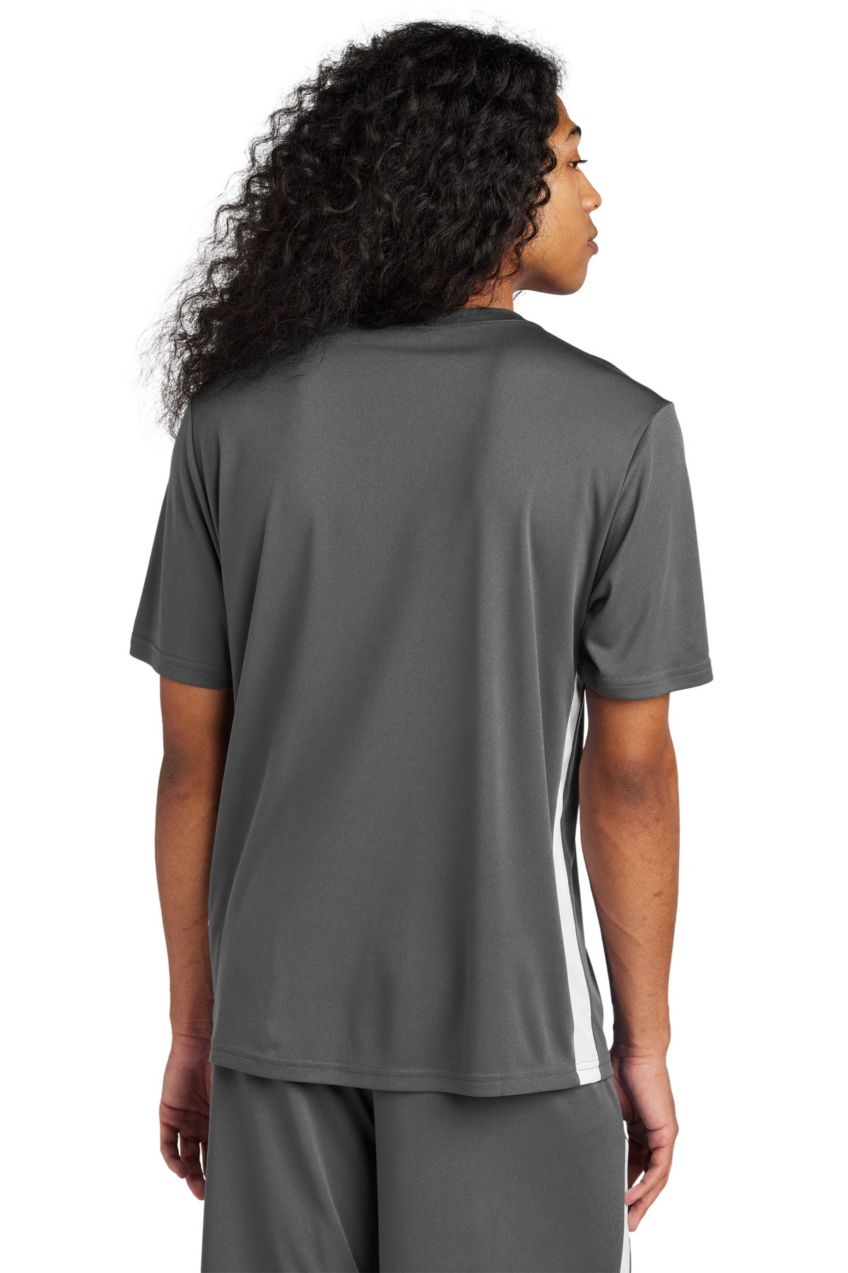 IrGy/White Sport-Tek Competitor United V-Neck ST101