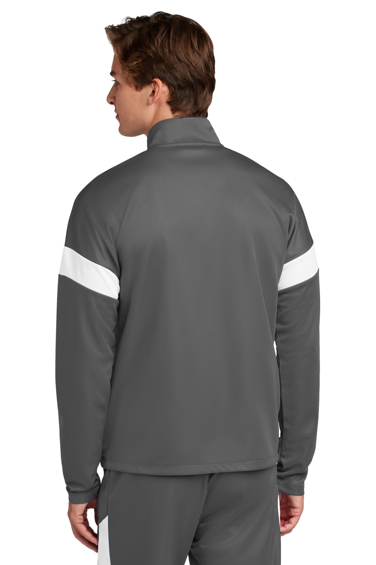 IrGy/White Sport-Tek Travel Full-Zip Jacket ST800